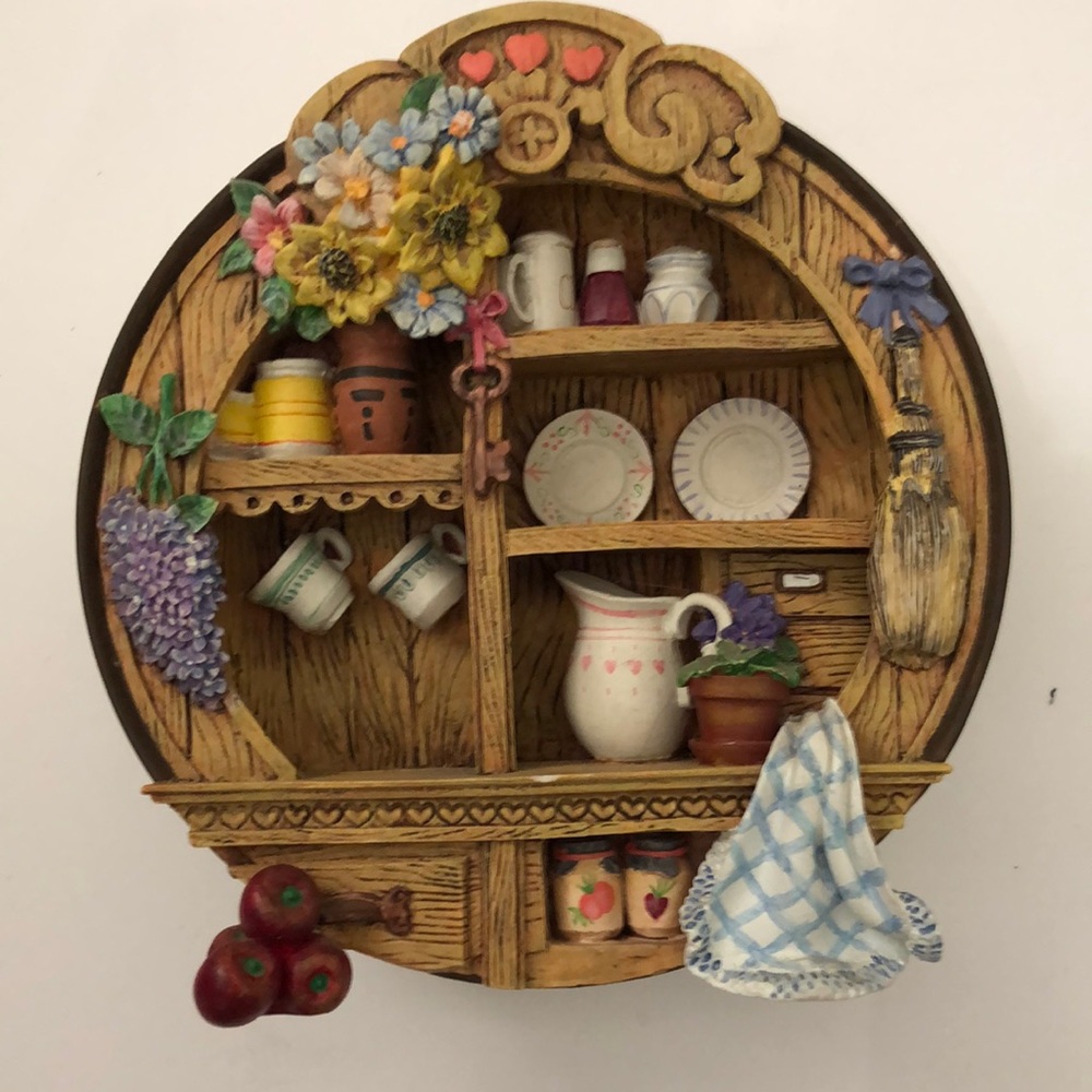 KITTEN IN THE CUPBOARD HAMILTON COLLECTION 1996